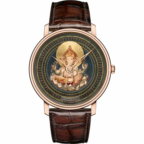 Blancpain Villeret Manuelle Piece Unique Shakudō Ganesh 6615-3616-55B - 4